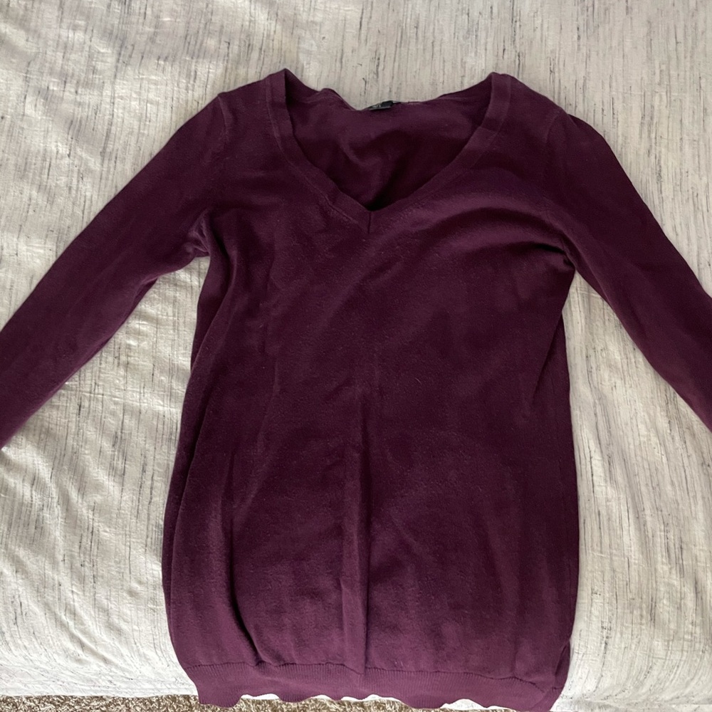 Maroon 3/4 Sweater